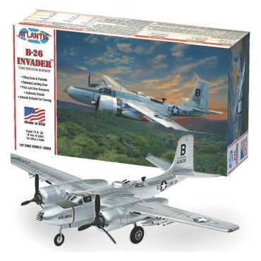 KIT PARA MONTAR ATLANTIS B-26 INVADER USAF MEDIUM BOMBER 1/67 ATL 6818